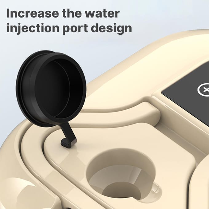 Handheld multifunctionele stoomreiniger met 6 accessoires Touchscreen 6 niveaus instelbaar US Plug