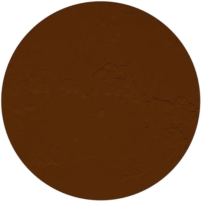 Rond bruin bord | Forex Re materiaal | 15 cm