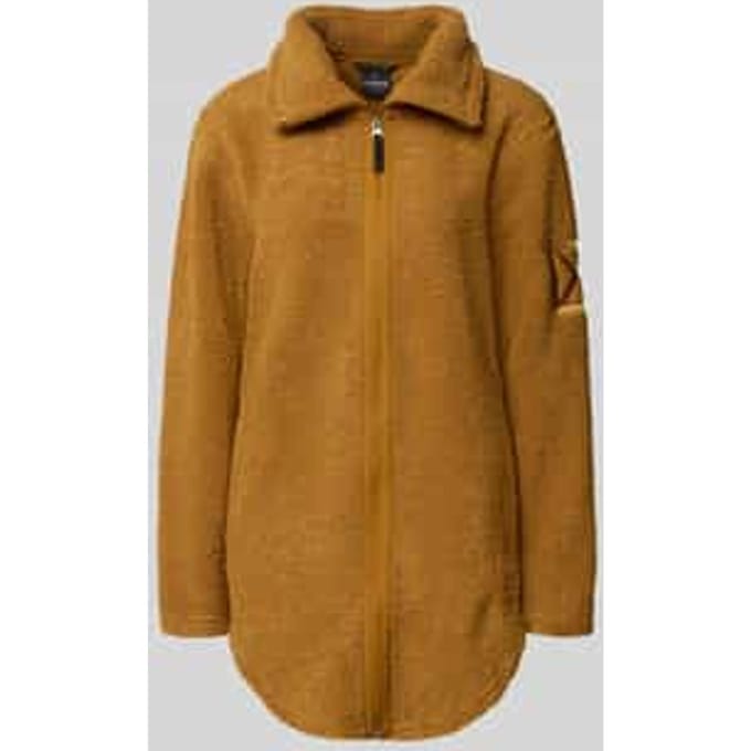 relaxed fit jack met opstaande kraag model 'Umi'