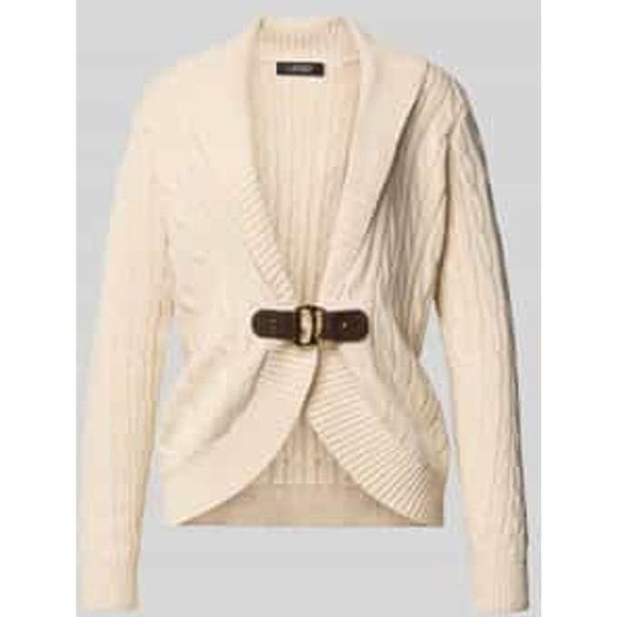Cardigan met gesp model 'TAYSIR'