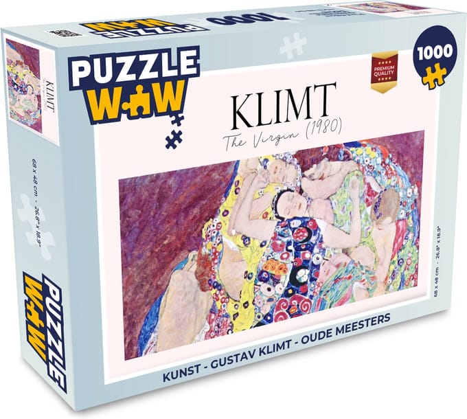 Puzzel Kunst - Gustav Klimt - Oude meesters - Legpuzzel - Puzzel 1000 stukjes volwassenen