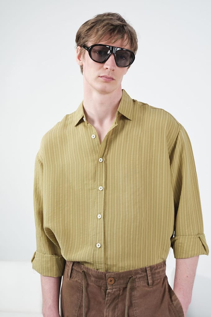 Gestreepte Lange Mouwen Shirt
