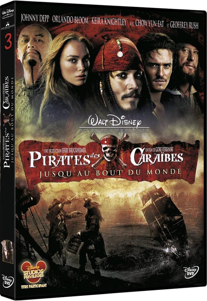 Pirates 3 Au Bout Du Monde (DVD) (Geen Nederlandse ondertiteling)