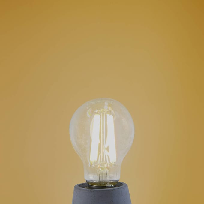 Arcchio LED filament lamp, E27 7,2W, 3000K, helder, 1521 lm