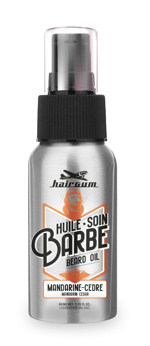 HAIRGUM BAARDOLIE - MANDARIJN-CEDAR  - 3 stuks