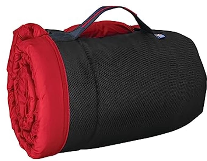 Reis hondenbed met comfortabele loft