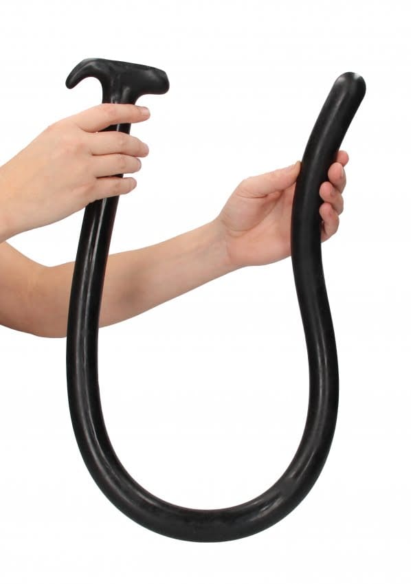 Ass Snake Dildo - 100 cm - Black