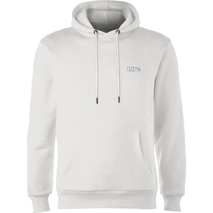 Back To The Future Hoodie - White - S