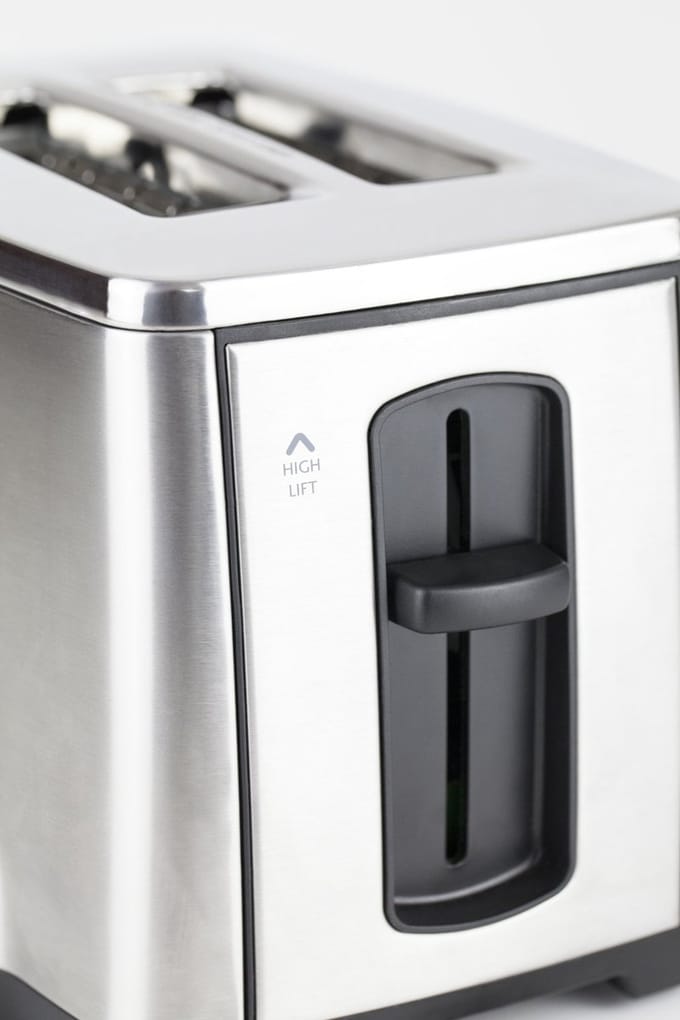 Caso - Toaster - 1050 W - Zwart - RVS - Inox² - Broodrooster