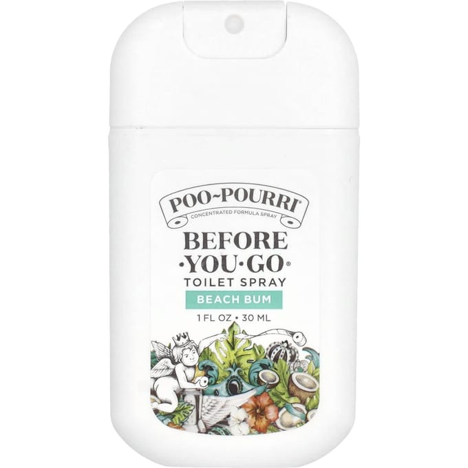 Poo-Pourri, Before-You-Go® Soil Spray, Beach Bum, 30Ml(1Fl Oz)