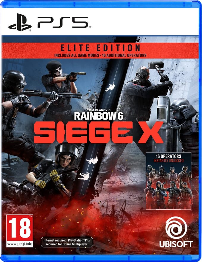 Ubisoft Tom Clancy’s Rainbow Six Siege X - Elite Edition (PS5) PlayStation 5