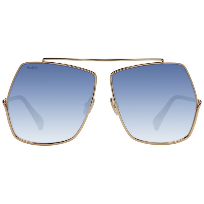 Max Mara - zonnebril - MM0006 - Goud/Blauw