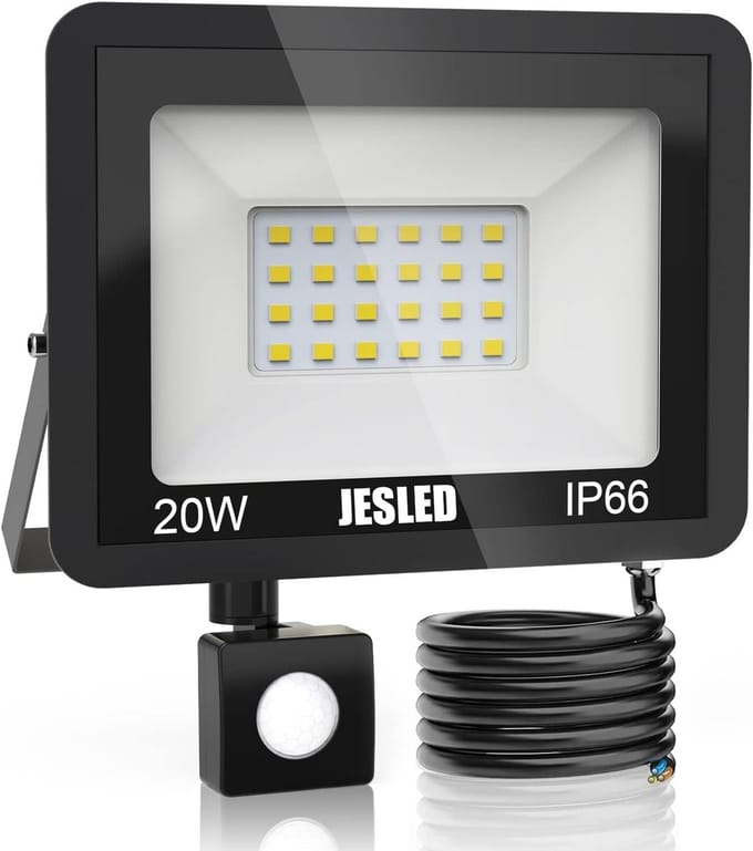 Buitenlamp met Beweginssensor - Buitenverlichting met Sensor - Tuinspotlamp