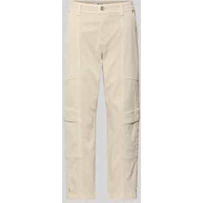 Straight fit Cargobroek van Katoenmix Model 'Ruby 2.0'