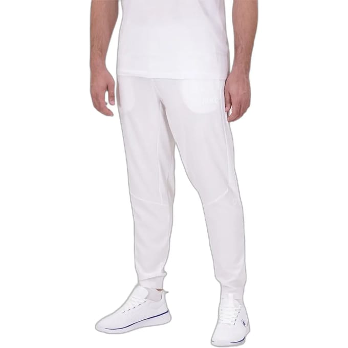 Jako Power Vrijetijdsbroek Heren - Wit | Maat: M