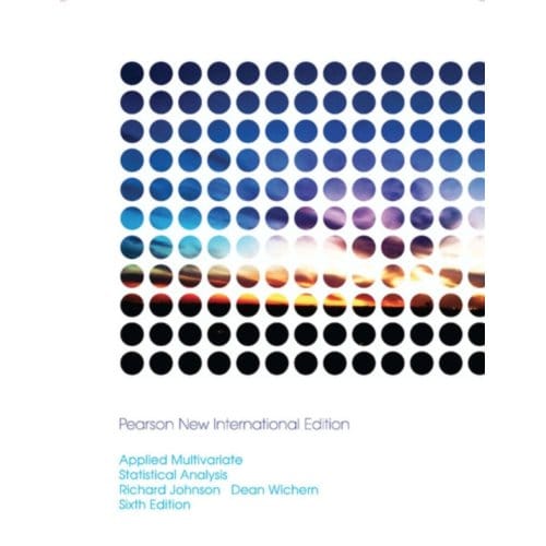 Applied Multivariate Statistical Analysis - Richard Johnson