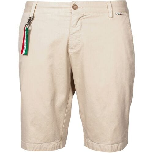 Giordano Bermuda Stockholm Short Garment Dyed Twill Cotton Stretch Kitt / male