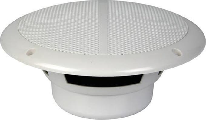 Velleman Inbouwluidspreker, 2 stuks, voor binnen en buiten, rond, wit, 6.5"