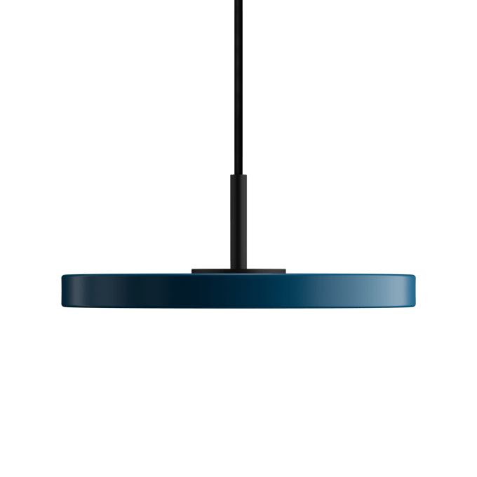 Umage Asteria Micro Hanglamp Met Dimmer Blauw/ Zwart Top