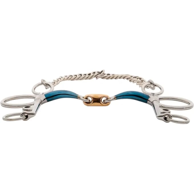 Dubbele Pelham voor paard Kavalkade Ergonomic short