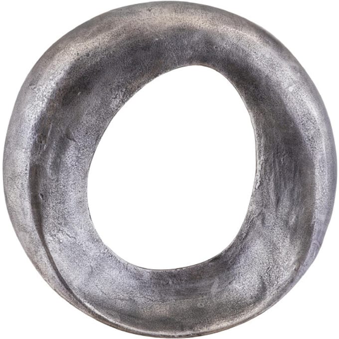 PTMD Wandpaneel Daweson - 70x7x70 cm - Aluminium - Zilver