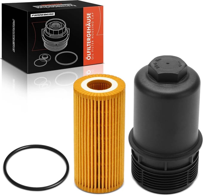 Frankberg 1x deksel oliefilterhuis voor VW Golf 6 7 Passat Audi