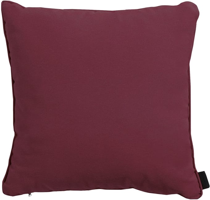 Sierkussen paspel ca.45x45cm Panama bordeaux