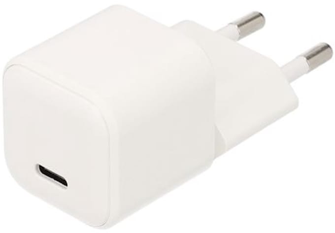 Musthavz Power Delivery USB-C Oplader 20W + USB C naar USB C Kabel - Oplader USB C - 1m - Zwart/Black