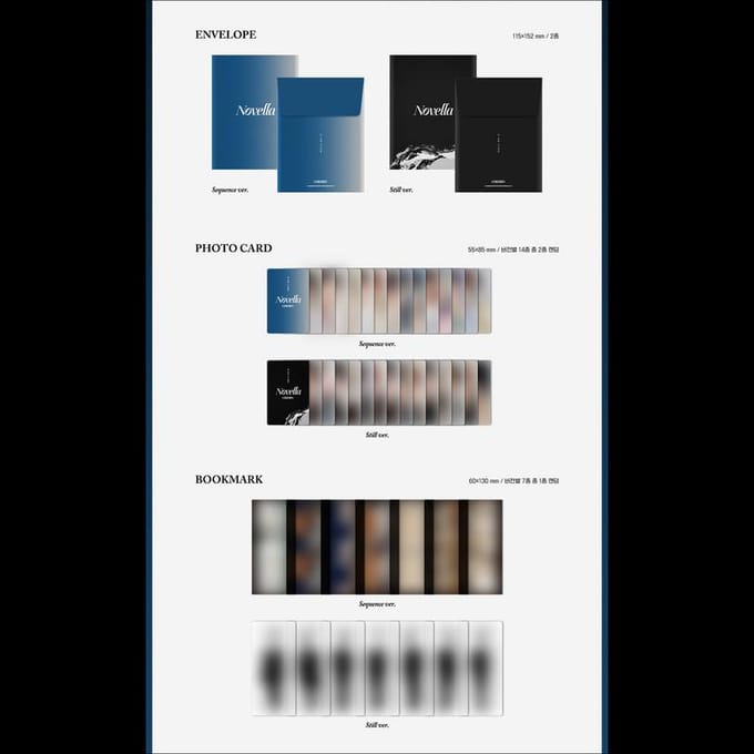 UP10TION [Novella] 10e MINI-ALBUM Random,No poster black