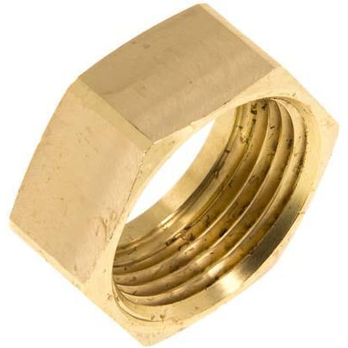 25 G1''mm Union Nut messing L16mm [2 Stuks]
