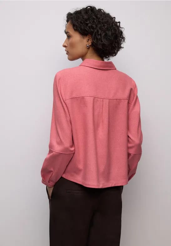 Overhemd blouse met zakken