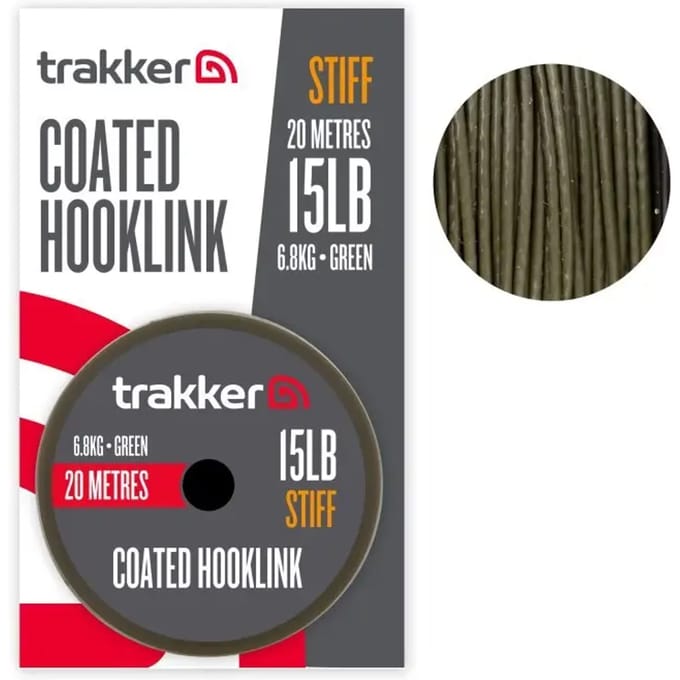 Stijve onderlijn Trakker 45lb