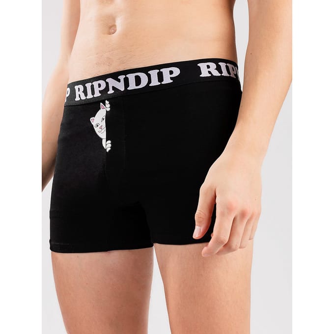 RIPNDIP Peek A Nermal Boxershorts zwart
