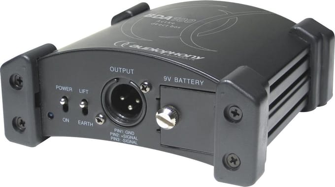 Audiophony Active Single DI-box (Direct Inject)