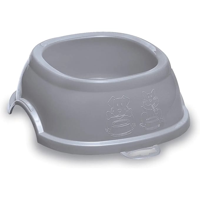 Antislip plastic voerbak voor honden Zolux