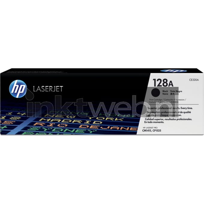 Tonercartridge hp ce320a 128a zwart
