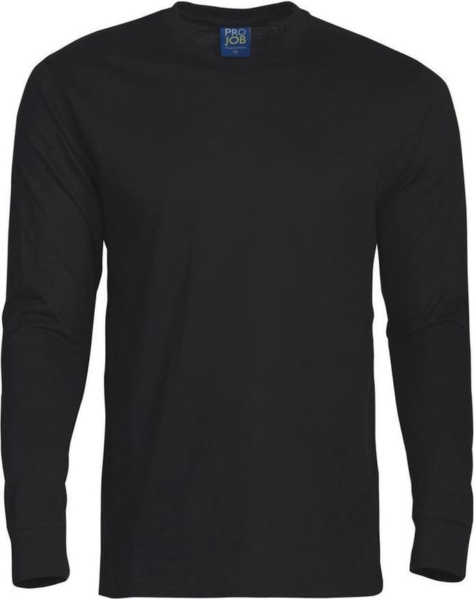 ProJob 2017 T-SHIRT LANGE MOUWEN 642017 - Zwart - L