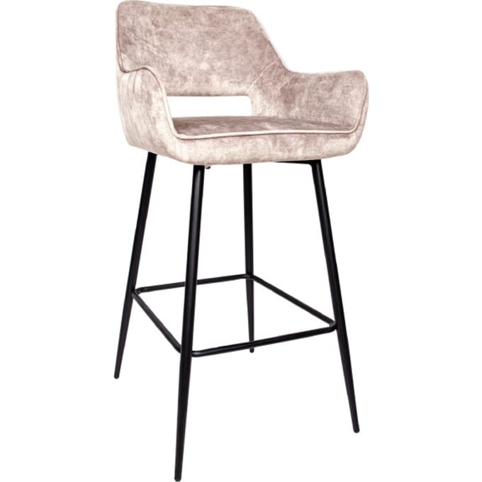 PTMD - Barkruk Fallon - Groen - 61x53x105cm