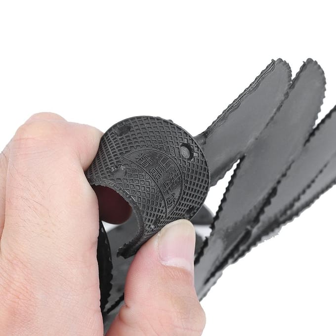 Lot de 56 protège-talons antidérapants en caoutchouc pour chaussures de claquettes black
