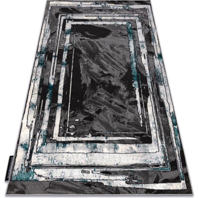 Kleden Rugsx Tapijt DE LUXE modern 619 Frame - 200x290 cm