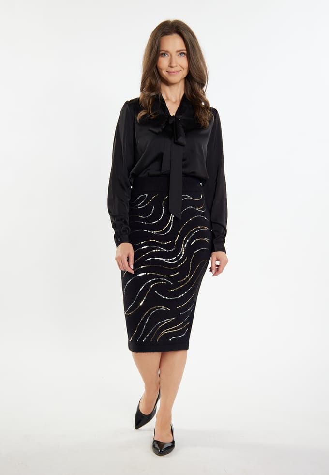 usha midirok Dames zwart