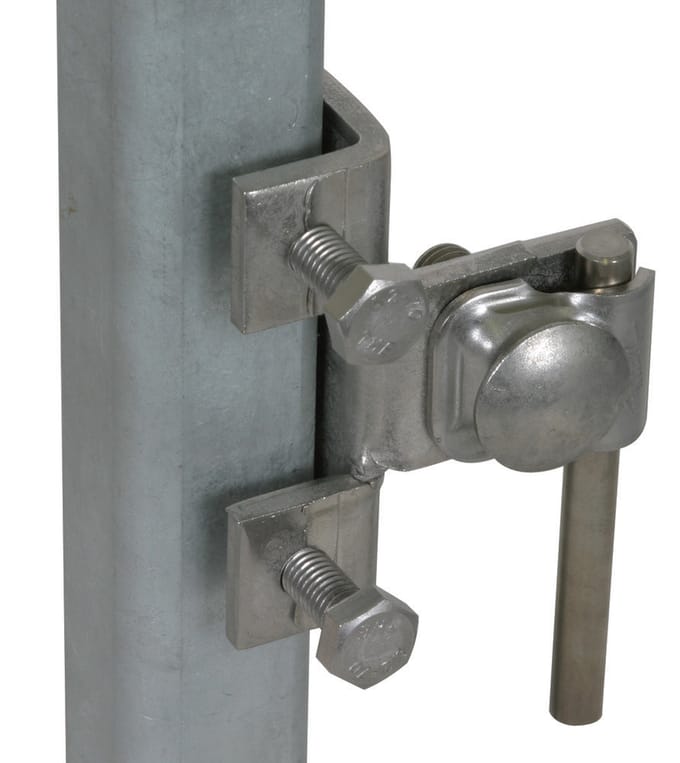 Dehn Verticale Klem StSt Voor Profielen 18-35mm Met Frame - 372149