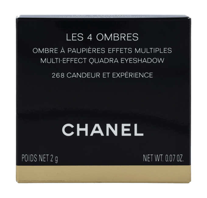 Chanel Les 4 Ombres Multi-Effect Quadra Eyeshadow - 268 Candeur Et Expérience - 2 g - oogschaduw pallet