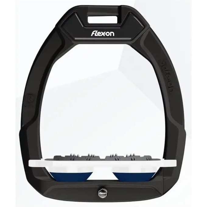 Veiligheidseigenhaken Plat Ultra Grip Zwart/Wit/Marine Flex-On Safe-On