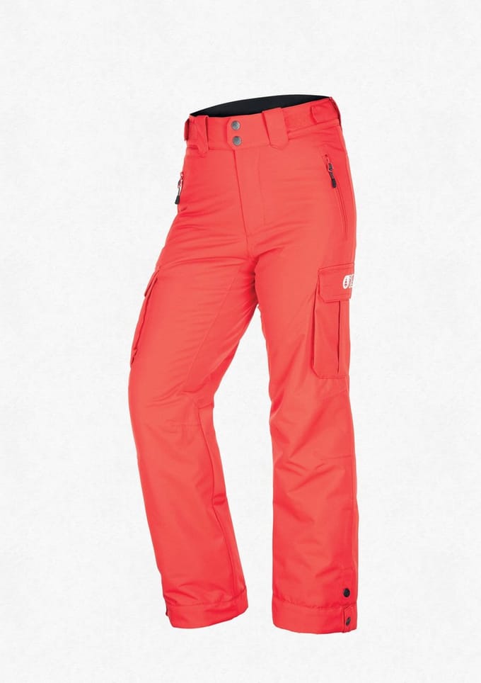 Picture - August PT-D Wintersportbroek - Rood - Jongens - Maat 116