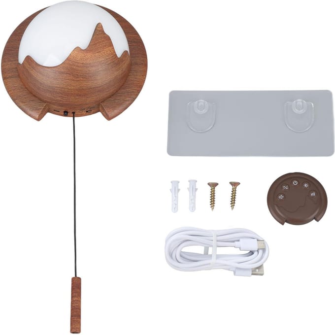 Wandgemonteerde Essentiële Olie Diffuser met Nachtlampje Stil Grote Capaciteit Afstandsbediening Slim