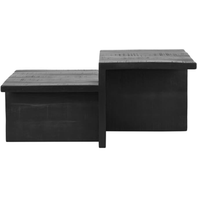 LABEL51 - Salontafel Skip - Zwart - 50x90x40cm