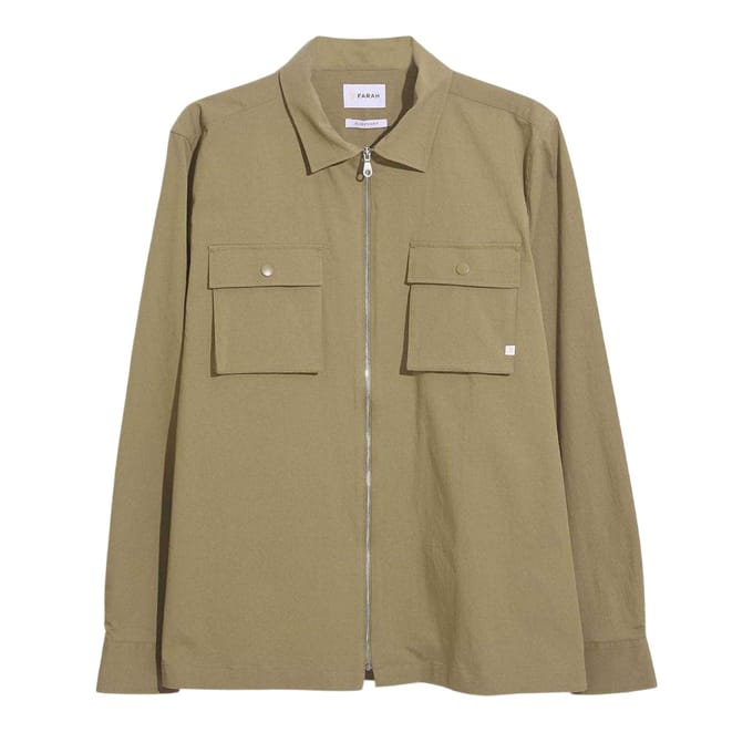 Farah Heren Overhemd (Khaki)