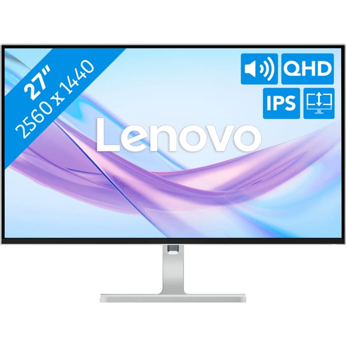 27" Lenovo L27q-4a - 2560x1440 (QHD) - 100Hz - IPS