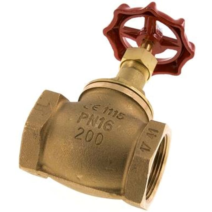 G 1-1/2'' Bronzen Klepafsluiter 16 bar